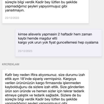 N11 Ve Mağaza Arasında Kaybolan Siparişim