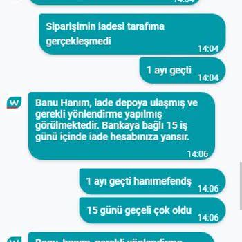 Watsons 1.5 Aydır Yapılmayan Para İadesi!