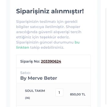 Bymervebeter Ürün Elime Ulaşmadı