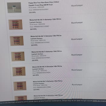 English Home 10 Gündür Siparişimi Kargoya Vermiyor