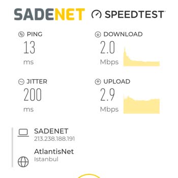 Sadenet İnternet Yüksek Jitter Ve İnternet Kopukluğu