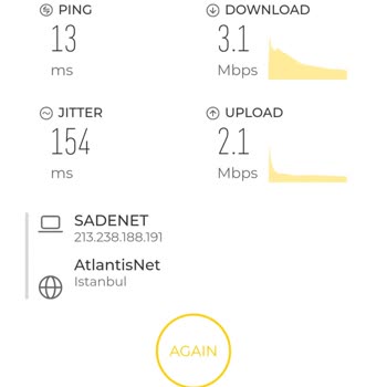 Sadenet İnternet Yüksek Jitter Ve İnternet Kopukluğu