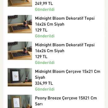 English Home Kırık Çerçeve Ve Özensiz Paketleme Sorunu
