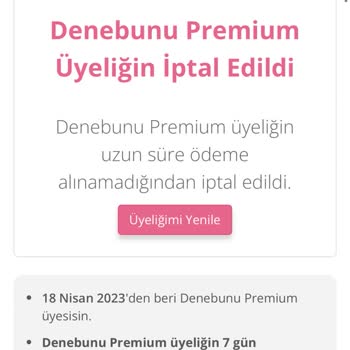 Denebunu Üyelik Problemi