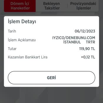 Denebunu Üyelik Problemi