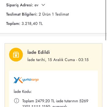 Boyner Tedariği Sağlanmayan Ürün