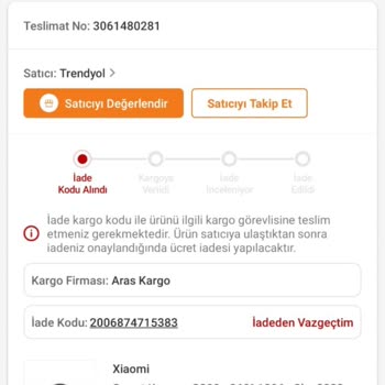 Aras Kargo Kayıp Kargo Ve İlgisiz Hizmet!