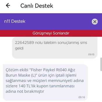 N11 Alışverişi Pişmanlıktır, Hayal Kırıklığıdır. Zararımı Karşılamıyor