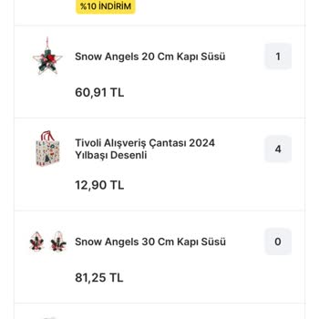 Migros Son 5 Sipariş