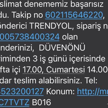 Kayseri MNG Kargo Düvenönü Şubesi Kargomu Getirmiyor!