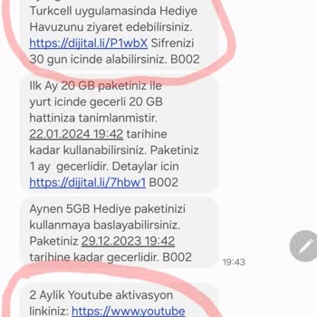Turkcell Promosyon Üyelikte Ücret Çekilmesi