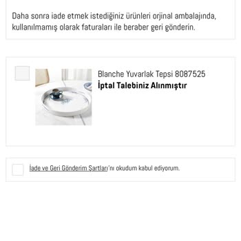 Madame Coco Ürün İptal Talebine Rağmen Kargoya Verildi