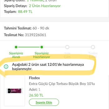 Trendyol'da Bisu Mağazasından Şikayetçiyim