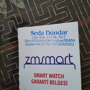 Zmsmart Akıllı Saat Çalışmıyor.