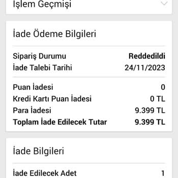N11 İade Ettiğim Ürünün Ne Geri Gönderiyor Ne Para İadesi Yapıyor