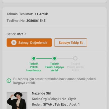 Trendyol Express Trendyol'da Eksik Ürün Teslimatı Ve Tedarik Sorunu
