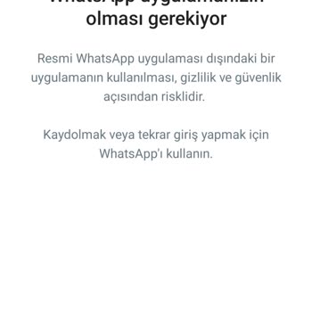 WhatsApp Hesabım Kapatıldı
