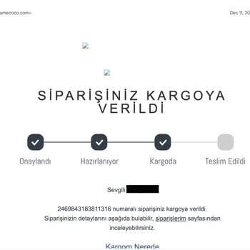 Madame Coco Ürünleri Ne Kargoya Veriyor, Ne De Telefonları Açıyor.