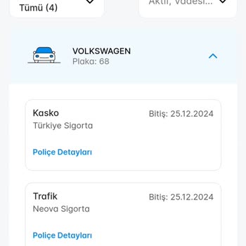 Neova Sigorta Poliçe Derece Düzeltmemesi