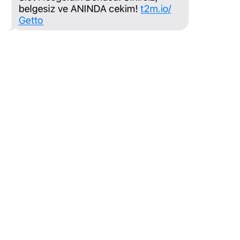 Gettobet Aranmak Ya Da SMS Almak İstemiyorum