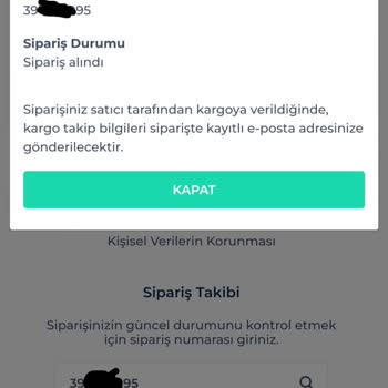 Skylimella Sipariş Verdiğim Kılıf Kargoya Verilmedi.