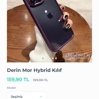 Skylimella Sipariş Verdiğim Kılıf Kargoya Verilmedi.