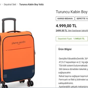 Pierre Cardin'in Webdte Fiyatı Yüksek Gösterip Tüketiciyi Yanıltması