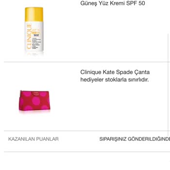 Clinique Türkiye Gönderilme Taahhüdü Verilen Hediye Ürünün Gönderilmemesi