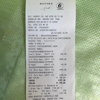 Boyner Bilgi Eksikliği Ve Fiyat Yanlış Yönlendirmesi