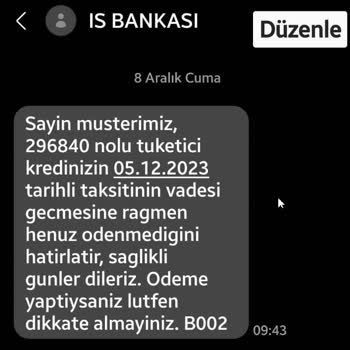 İş Bankasının Hesabımdan Çektiği Ücret Nedir Belli Değil