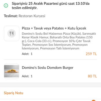 Domino's Pizza Domdom Burger Kötülüğü