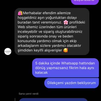 Vanilin Design Hayal Kırıklığına Uğratan Alışveriş