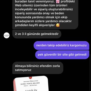 Vanilin Design İnternet Alışverişinde Yaşanan Gönderim Ve İletişim Sorunu