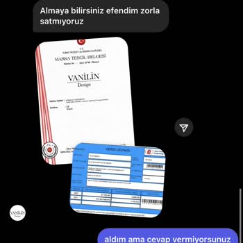 Vanilin Design İnternet Alışverişinde Yaşanan Gönderim Ve İletişim Sorunu