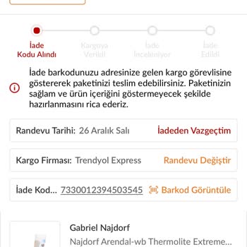 Trendyol Yanlış Ürün Gönderimi Ve İlgisiz Satıcı!