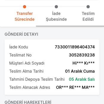 Trendyol'un 20 Gündür İade Edilemeyen Kargosu