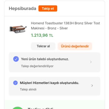Hepsiburada Muhatap Yok