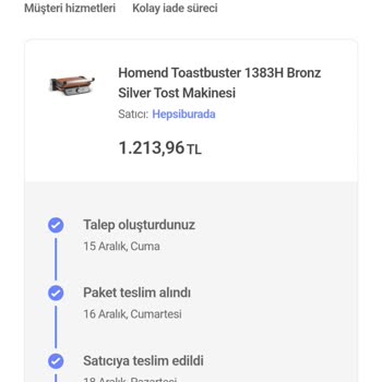 Hepsiburada Muhatap Yok