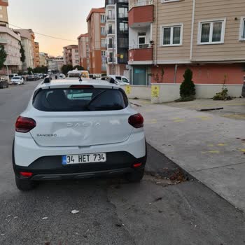 Getir Otopark Girişine Park Etmiş Olması