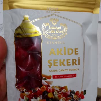 Şekerci Cafer Erol'da Tarihi Geçmiş Akide Şekeri