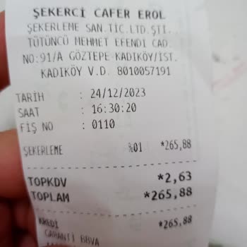 Şekerci Cafer Erol'da Tarihi Geçmiş Akide Şekeri
