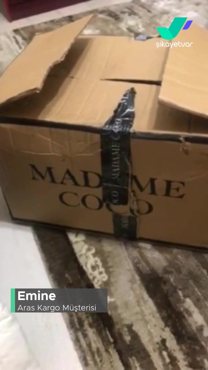 Aras Kargo Parçalanmış Kutu İçin Tutanak! videonun kapak resmi