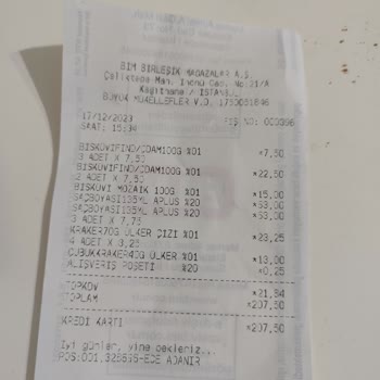 BİM Kalitesiz Bisküvi Hayal Kırıklığı Yarattı