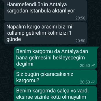 Tarladan Mutfağa Ürün Gönderilmedi Ücret İadesi Yapılmadı
