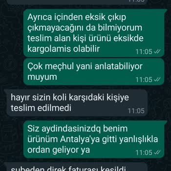 Tarladan Mutfağa Ürün Gönderilmedi Ücret İadesi Yapılmadı