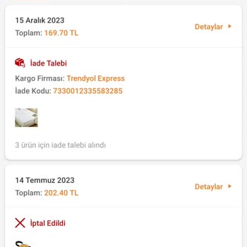 Trendyol İsimli Küçük Firma