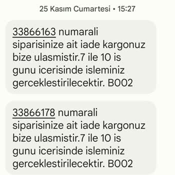 Sefamerve 1 Aydır İade Bekleyişim Ve Müşteri Hizmetleri Sorunu!