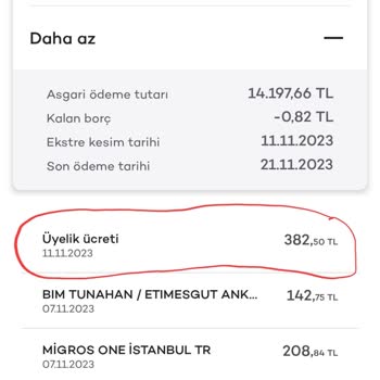Akbank Kart Aidatı Hezimeti