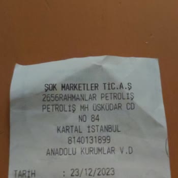 Şok Market Etiket Ucuz Kasada Pahalı