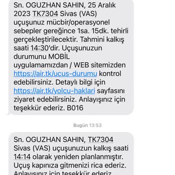 Anadolu Jet Bitmek Bilmeyen Rötar Ve Mağduriyet